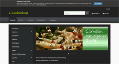 Desktop Screenshot of gambashop.com